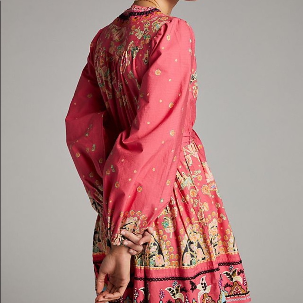 NWT - Raquel Embroidered Mini Dress - Picture 10 of 13